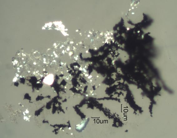 Saddle Ridge Fire Particles
