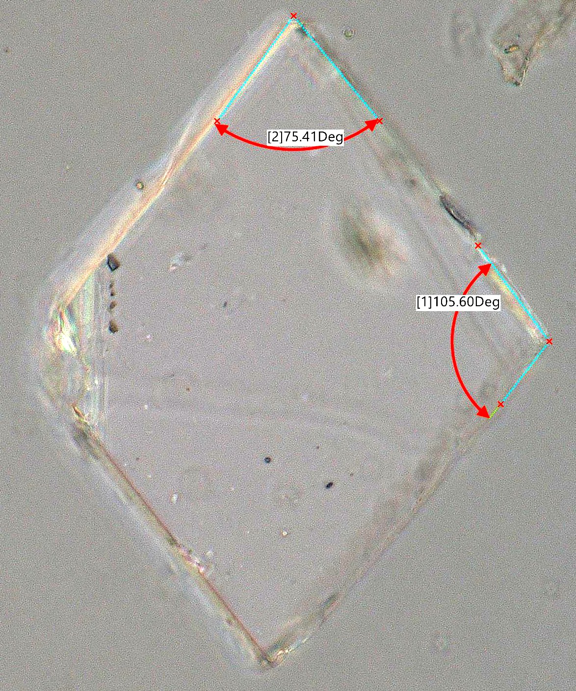 Calcite Angles