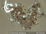 Surface Cleaning Residue