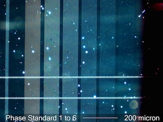 Phase Contrast Test Slide