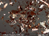 Dust Accumulated Around an Office Air Diffuser