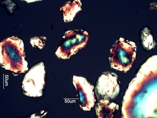Sand from Fay Canyon, Sedona, Arizona