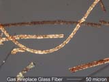 Gas Fireplace Glass Fiber