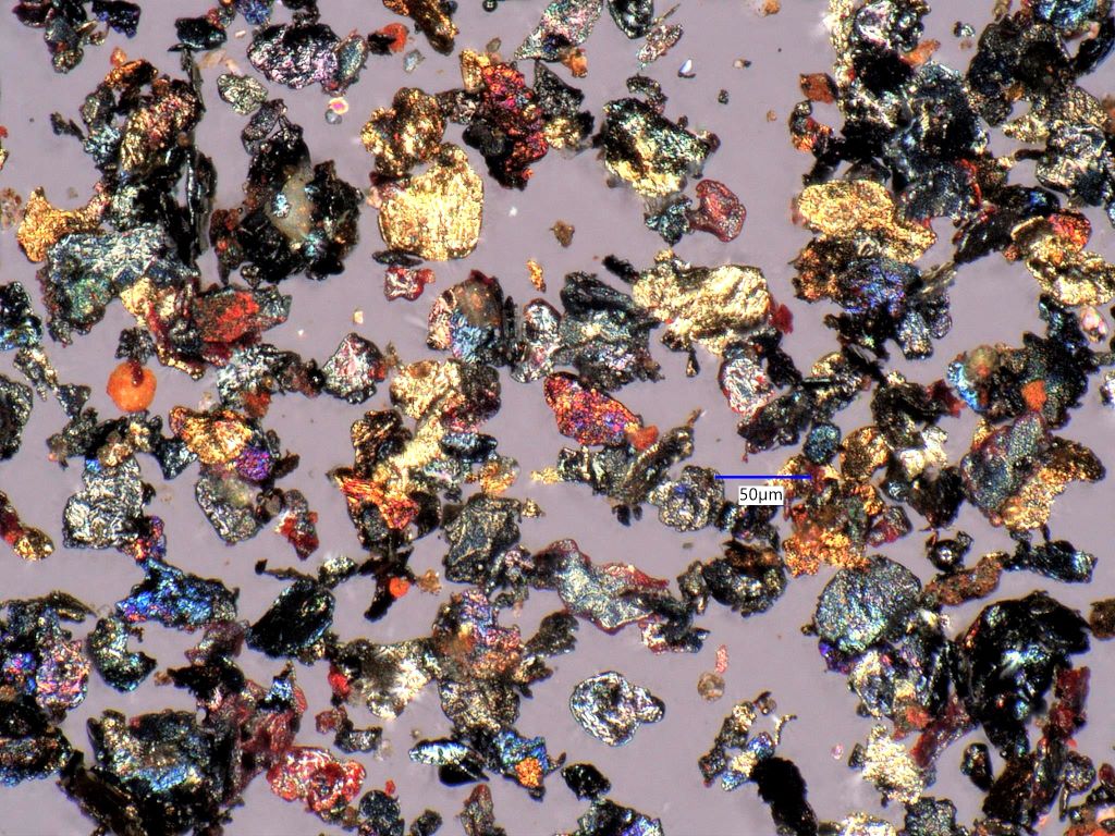 Shot-Blast Debris Under the Microscope