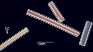 Sun Damaged Nylon Fiber