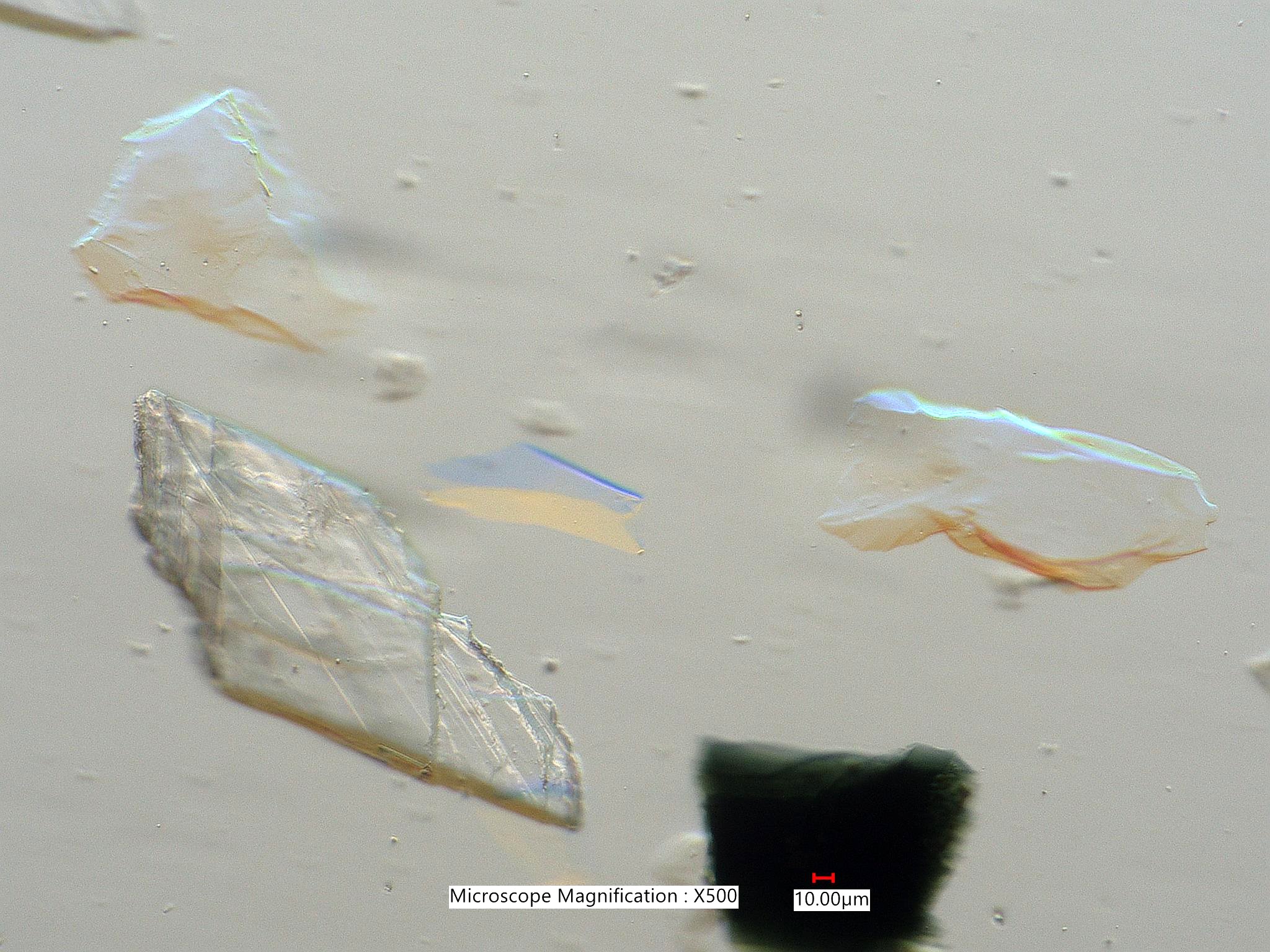 Calcite and Optical Glass Standards