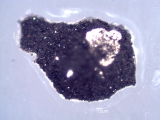 Woodstove Paint Flake