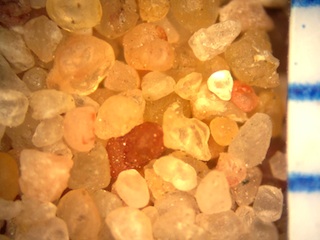 Sand, Pedernales River, Texas