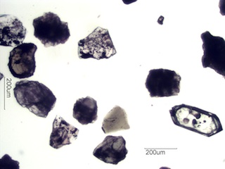 Sand from Pinnacles State Park, Washington