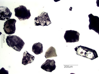 Sand from Pinnacles State Park, Washington