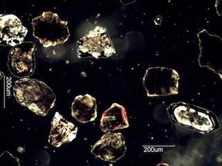 Sand from Pinnacles State Park, Washington