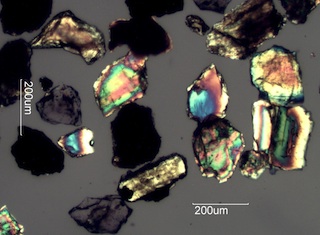 Sand from Pinnacles State Park, Washington