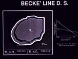 Dispersion Staining, Becke' Line