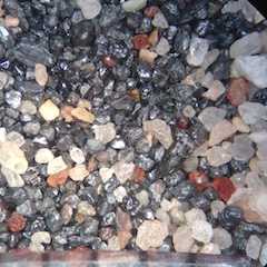 Santa Fe Arroyo Black Sand