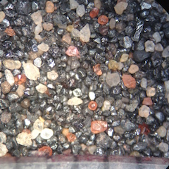 Santa Fe Arroyo Black Sand