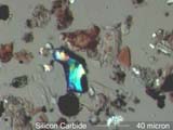Silicon Carbide Abrasive Under the Microscope