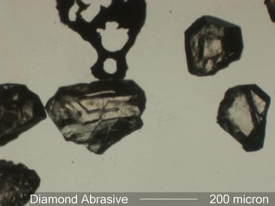 Diamond Abrasive Under the Microscope