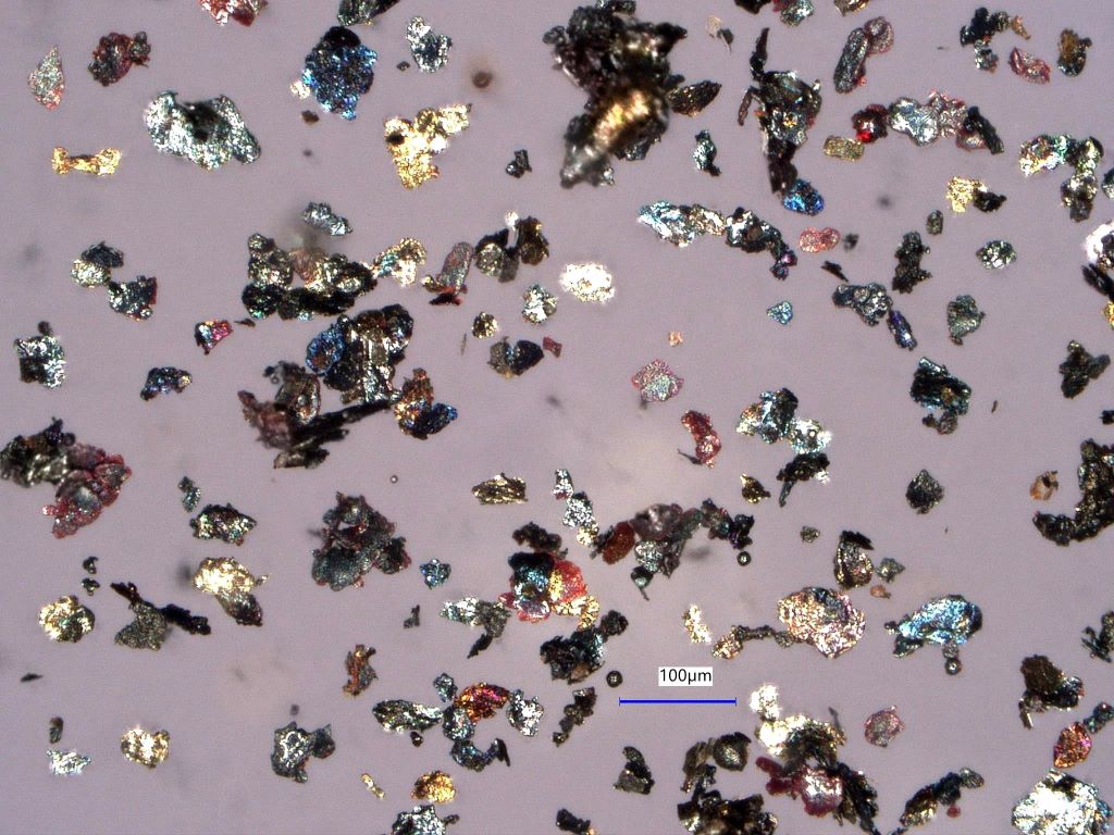 Shot-Blast Debris Under the Microscope